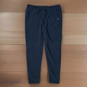 UNRL Mens XL Performance Pants Jogger Stretch Black Training Drawstring